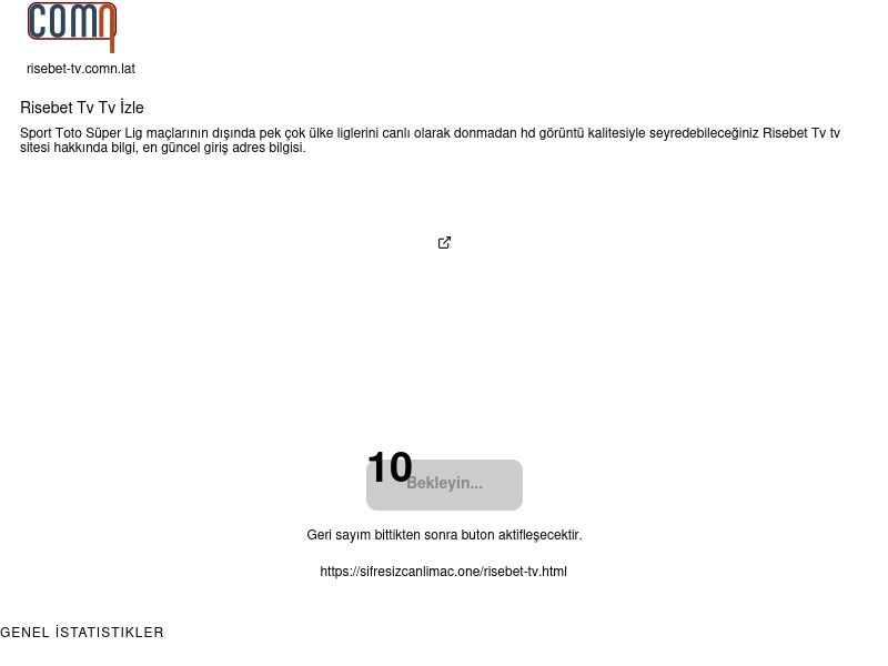 Risebet Tv Tv İzle - Comn-lat - Ekran Görüntüsü