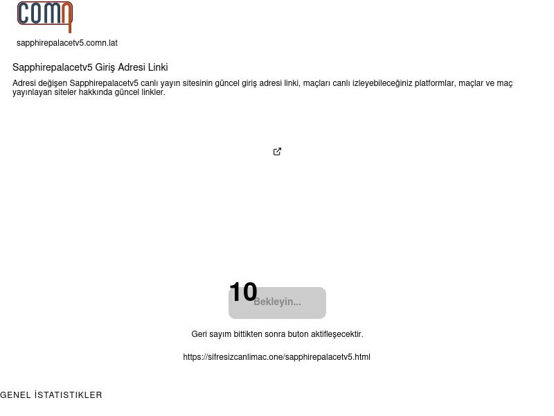 Sapphirepalacetv5 Giriş Adresi Linki - Comn-lat - Ekran Görüntüsü