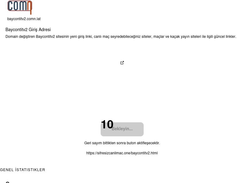Baycontitv2 Giriş Adresi - Comn-lat - Ekran Görüntüsü
