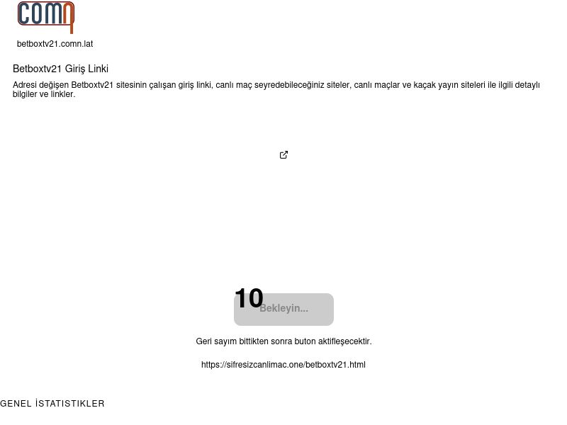 Betboxtv21 Giriş Linki - Comn-lat - Ekran Görüntüsü