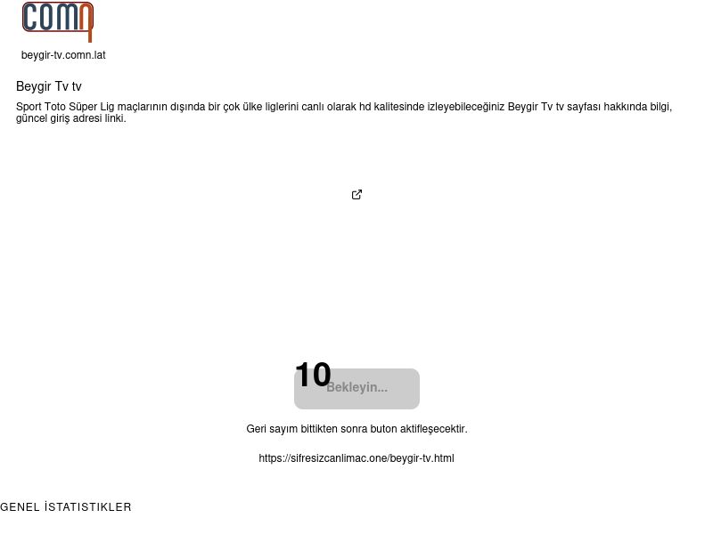 Beygir Tv tv - Comn-lat - Ekran Görüntüsü