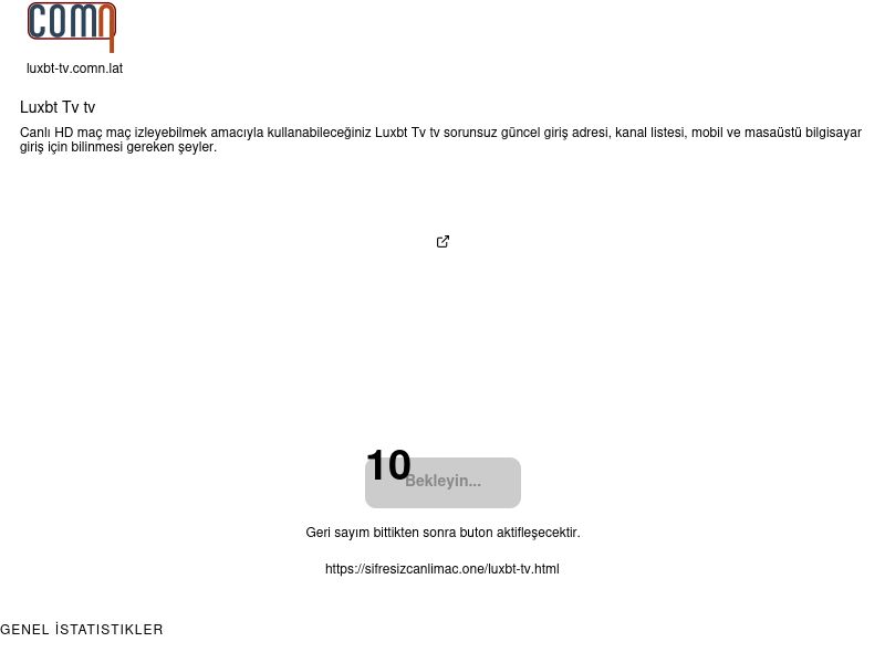 Luxbt Tv tv - Comn-lat - Ekran Görüntüsü