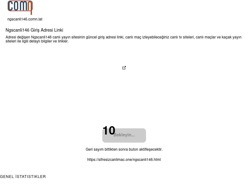 Ngscanli146 Giriş Adresi Linki - Comn-lat - Ekran Görüntüsü