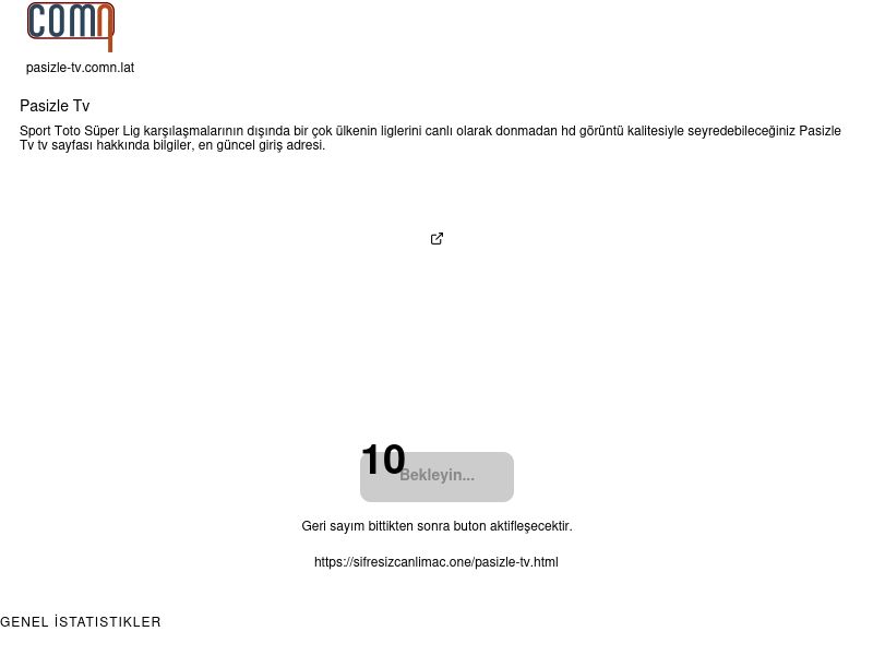 Pasizle Tv - Comn-lat - Ekran Görüntüsü