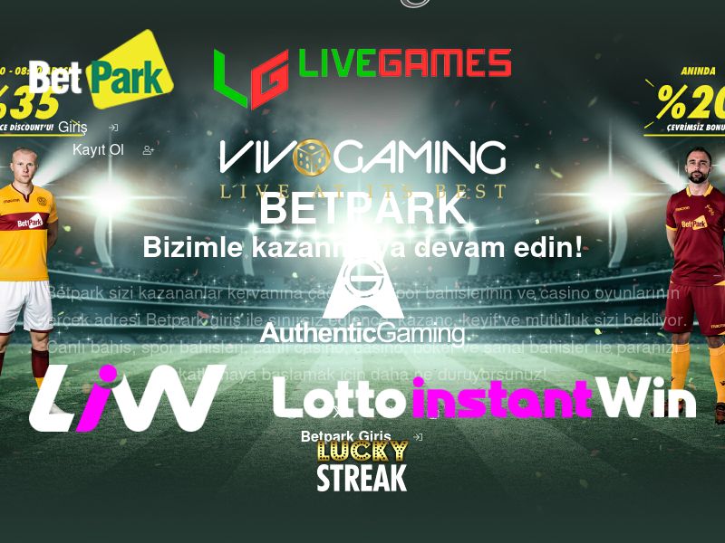 Betpark Giriş: Yüksek Oranlar ile Online Bahis ve Casino Sitesi - Betpark - Ekran Görüntüsü