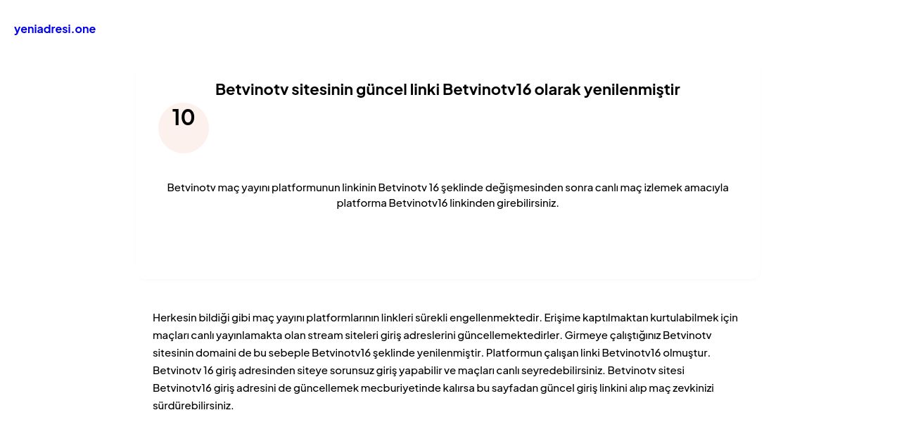 Betvinotv sitesinin güncel linki Betvinotv16 olarak yenilenmiştir - Ekran Görüntüsü