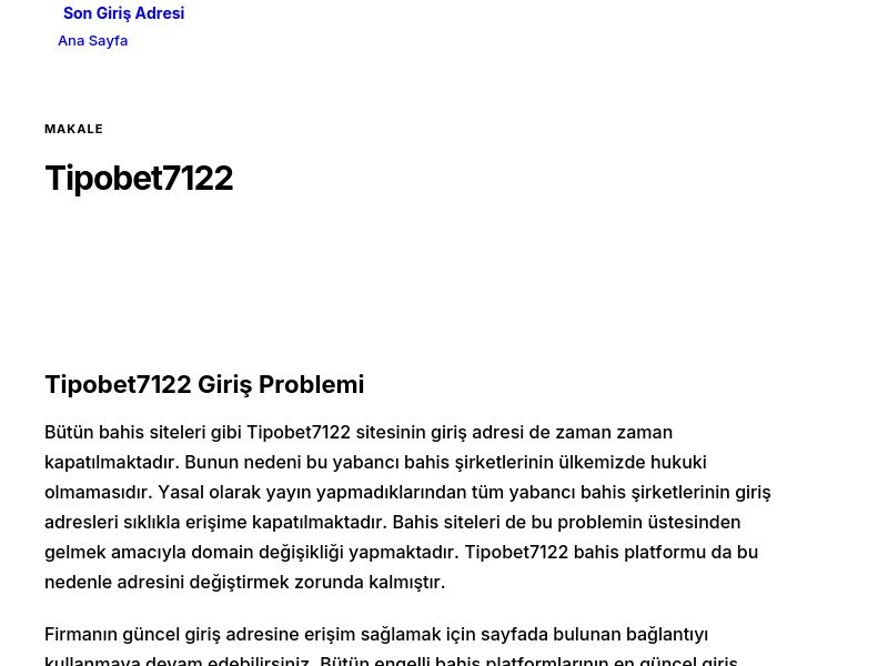 Tipobet7122 - Son Giriş Adresi - Ekran Görüntüsü