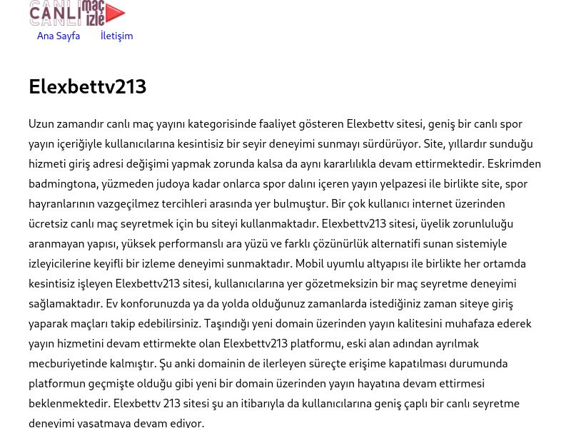 Elexbettv213 - Ekran Görüntüsü