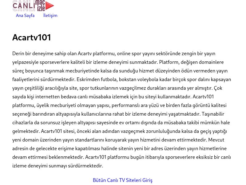 Acartv101 - Ekran Görüntüsü