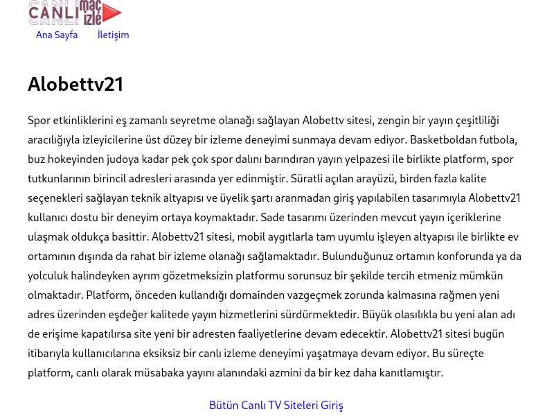 Alobettv21 Giriş - Ekran Görüntüsü