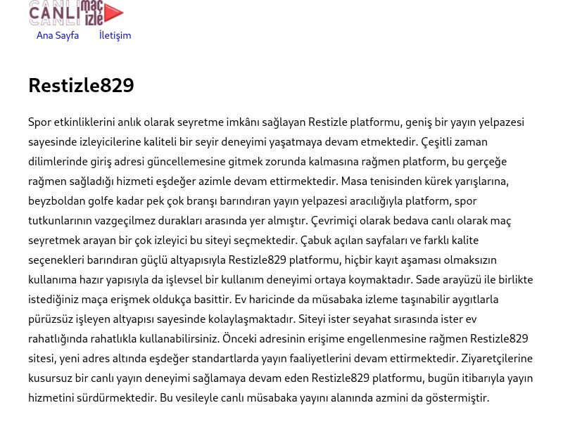 Restizle829 - Ekran Görüntüsü