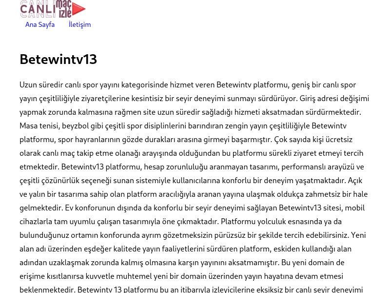 Betewintv13 - Ekran Görüntüsü