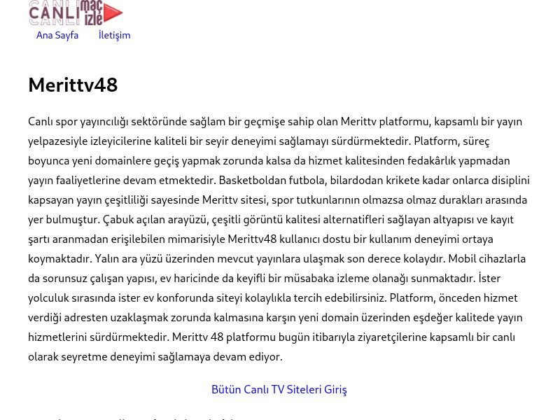 Merittv48 - Ekran Görüntüsü