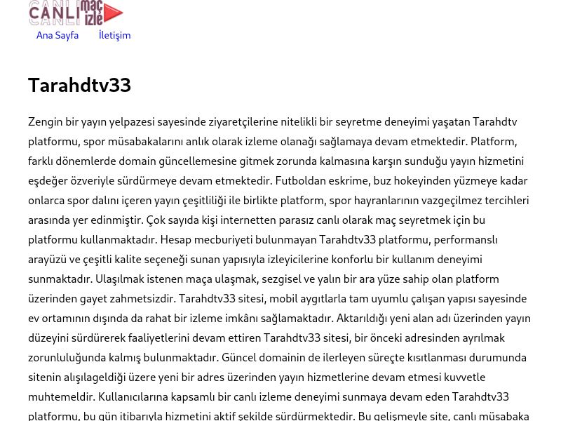 Tarahdtv33 - Ekran Görüntüsü
