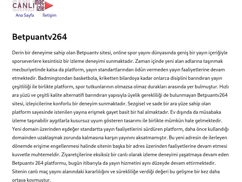 Betpuantv264 - Ekran Görüntüsü