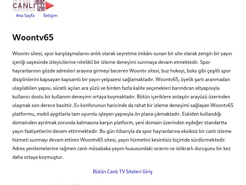 Woontv65 - Ekran Görüntüsü