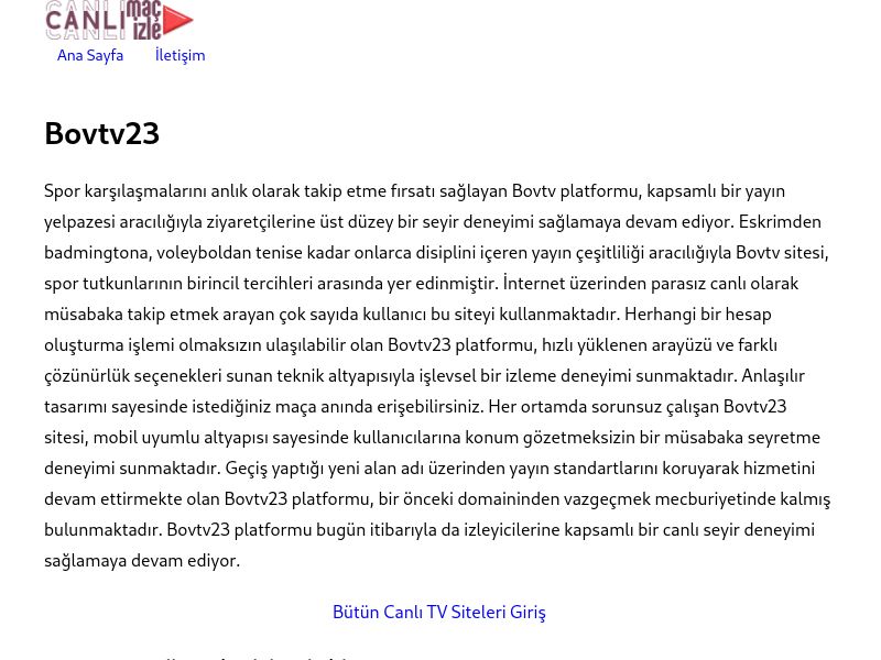 Bovtv23 - Ekran Görüntüsü