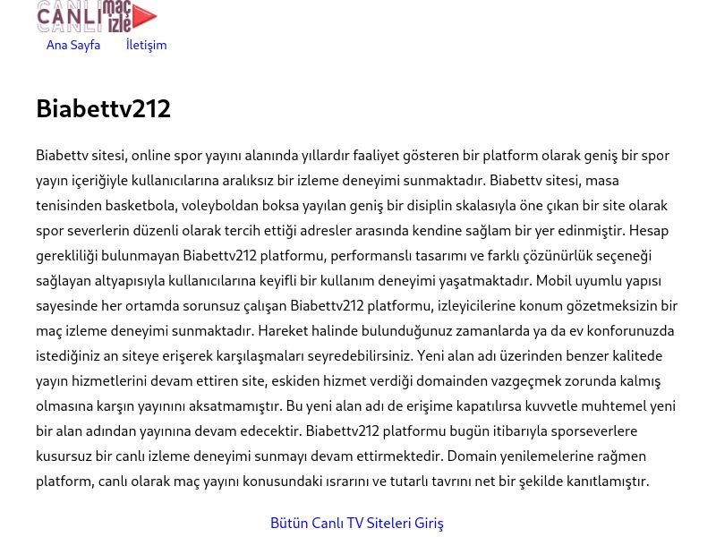 Biabettv212 - Ekran Görüntüsü