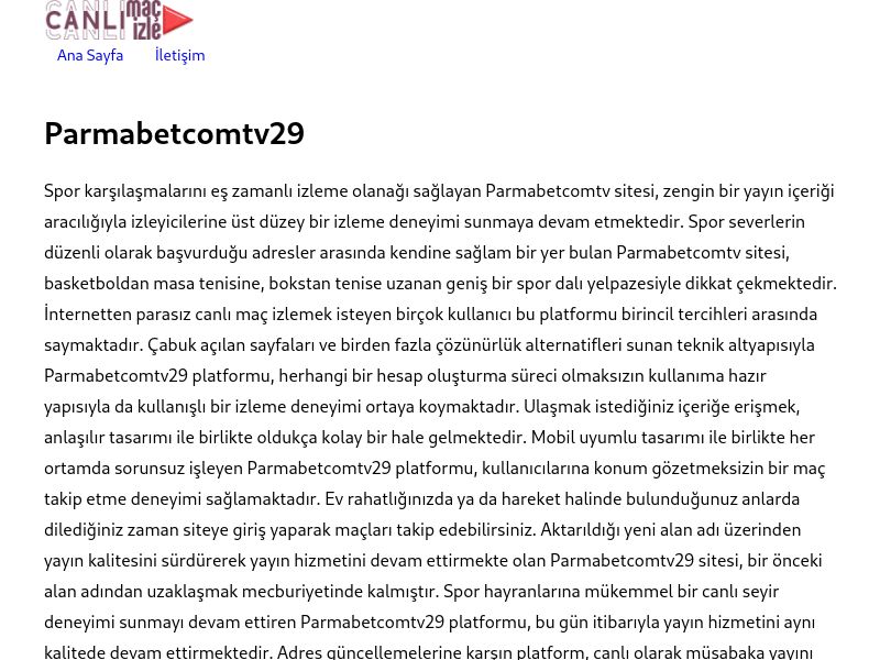 Parmabetcomtv29 Güncel Link - Ekran Görüntüsü