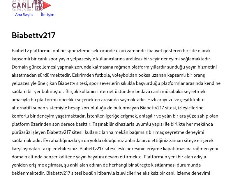 Biabettv217 Giriş - Ekran Görüntüsü
