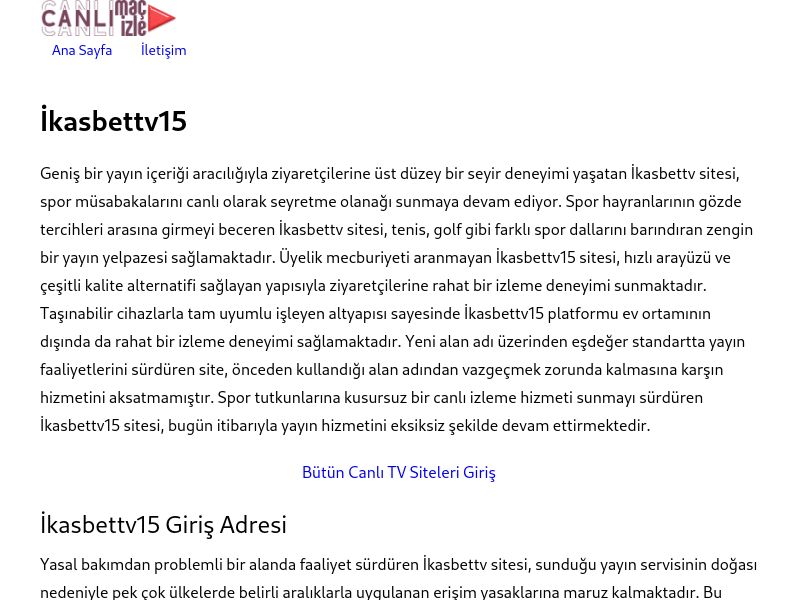 İkasbettv15 - Ekran Görüntüsü