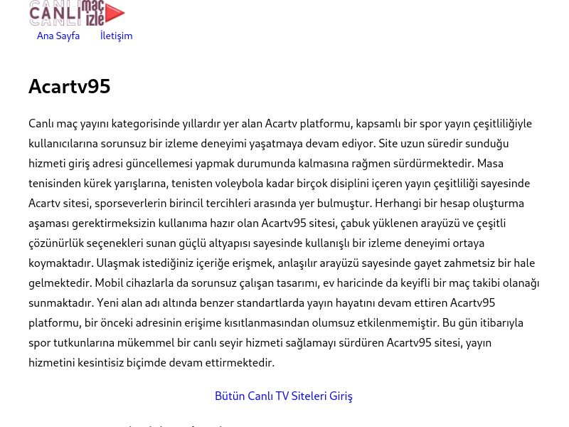 Acartv95 - Ekran Görüntüsü