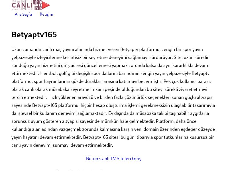Betyaptv165 - Ekran Görüntüsü