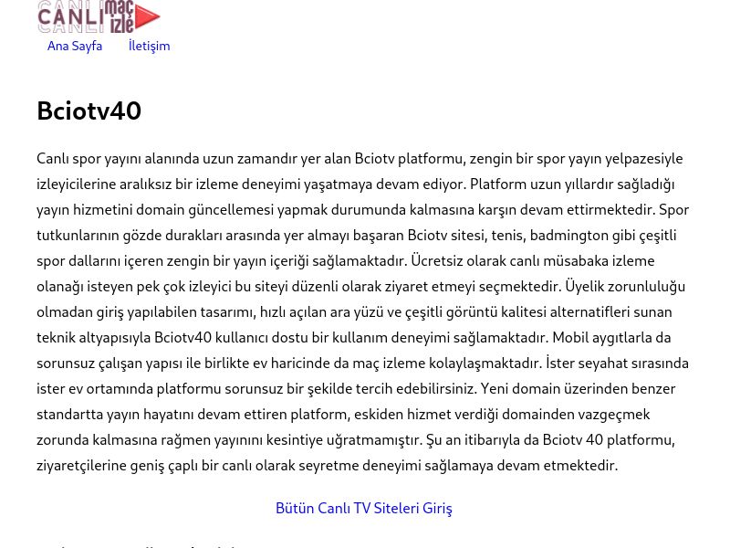Bciotv40 - Ekran Görüntüsü