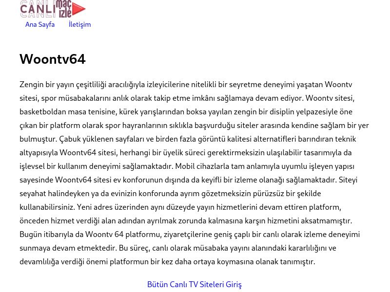 Woontv64 - Ekran Görüntüsü