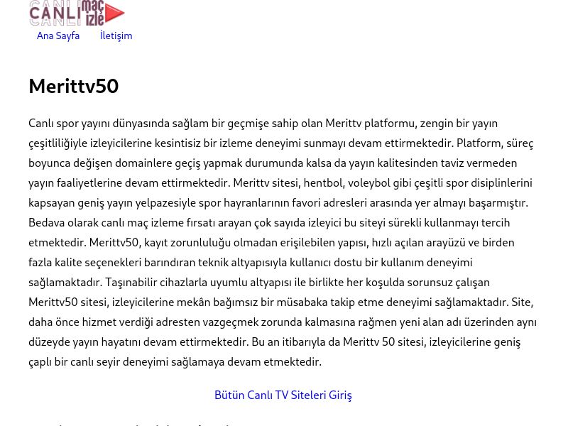 Merittv50 - Ekran Görüntüsü