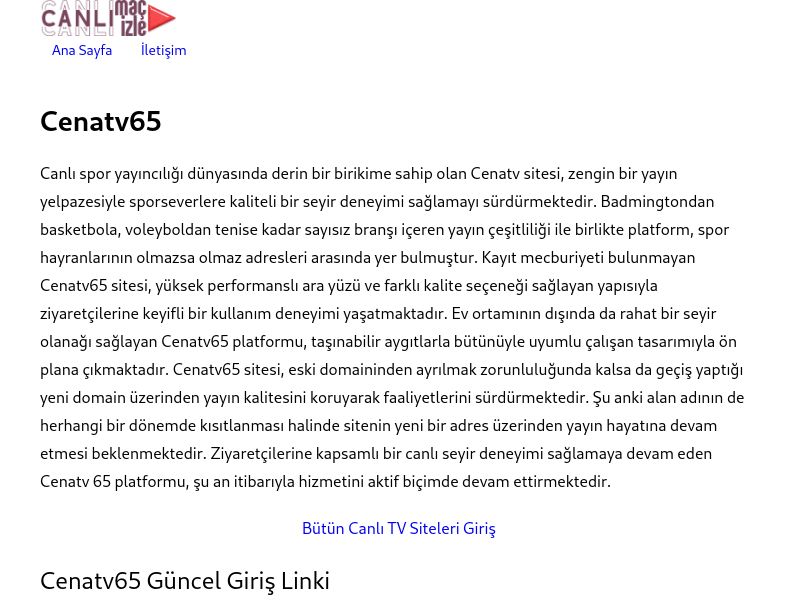 Cenatv65 - Ekran Görüntüsü
