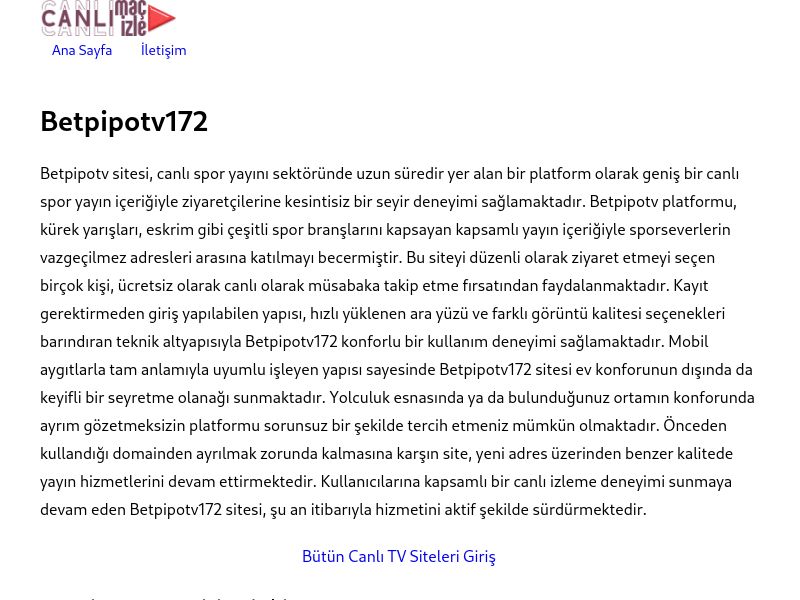 Betpipotv172 Giriş Linki - Ekran Görüntüsü