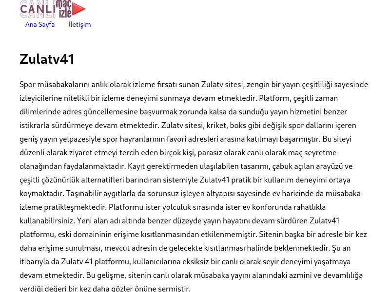 Zulatv41 - Ekran Görüntüsü