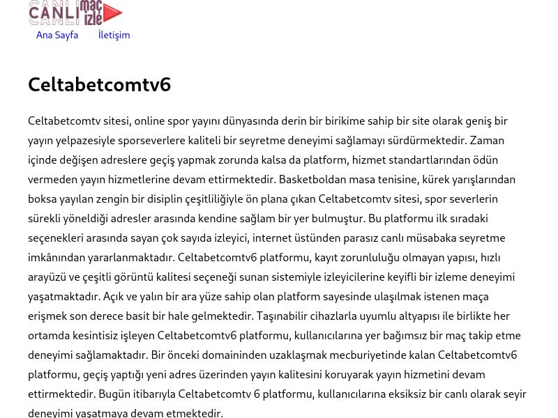 Celtabetcomtv6 Güncel Giriş - Ekran Görüntüsü