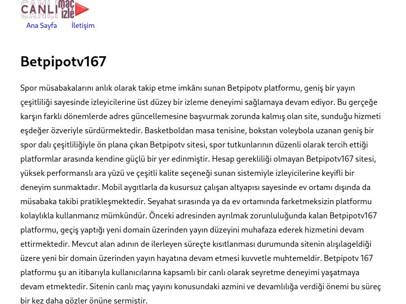 Betpipotv167 Giriş Adresi - Ekran Görüntüsü