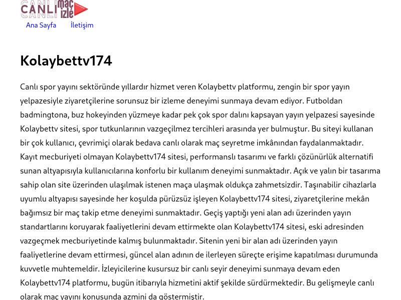 Kolaybettv174 - Ekran Görüntüsü