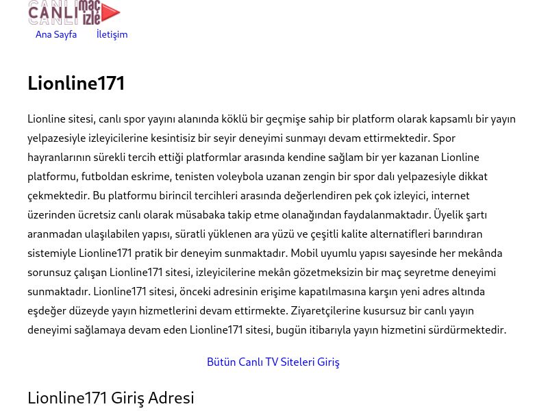 Lionline171 - Ekran Görüntüsü