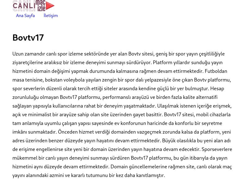Bovtv17 - Ekran Görüntüsü