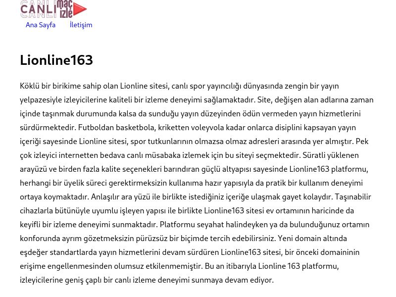 Lionline163 - Ekran Görüntüsü