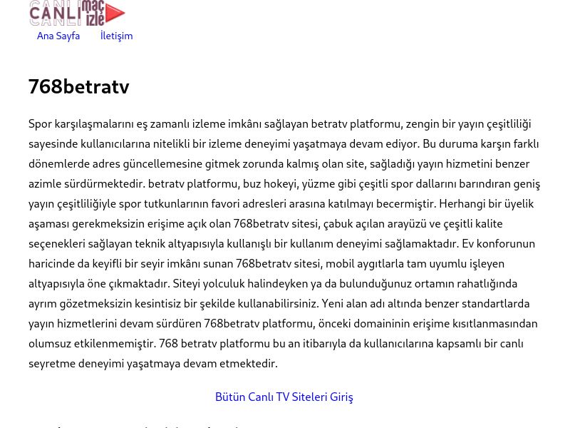 768betratv Giriş - Ekran Görüntüsü