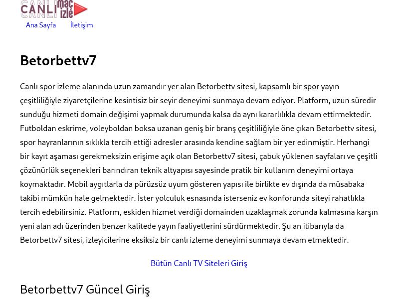 Betorbettv7 - Ekran Görüntüsü