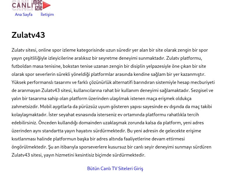 Zulatv43 - Ekran Görüntüsü