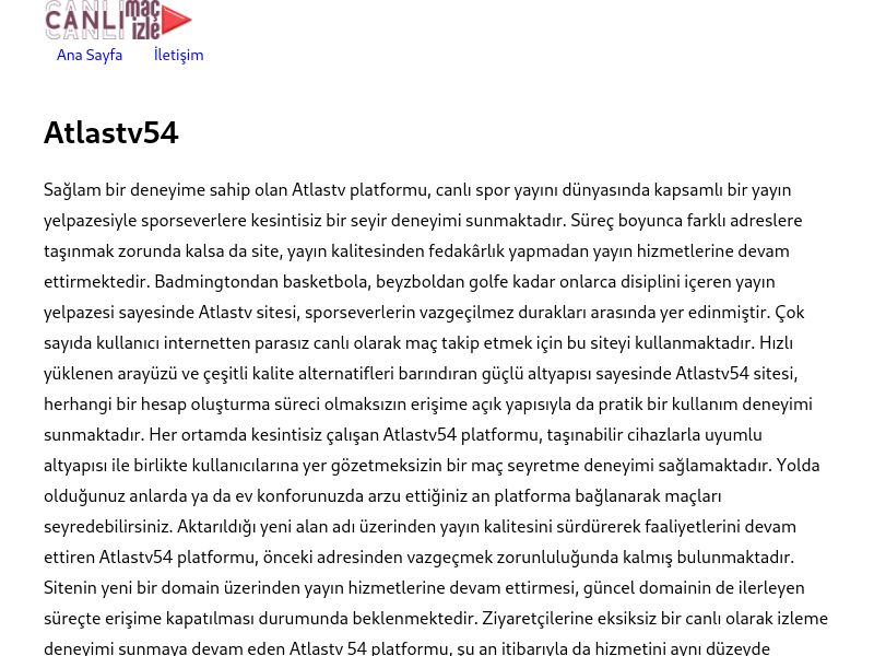 Atlastv54 - Ekran Görüntüsü