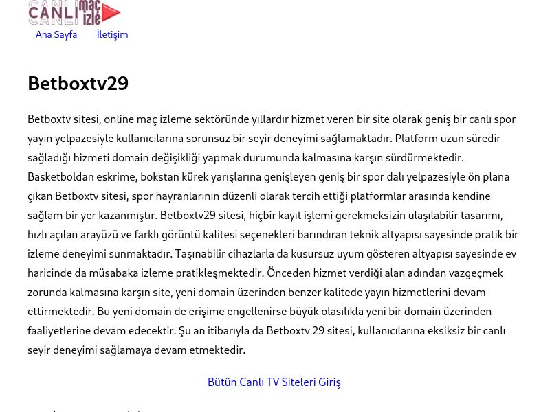 Betboxtv29 - Ekran Görüntüsü