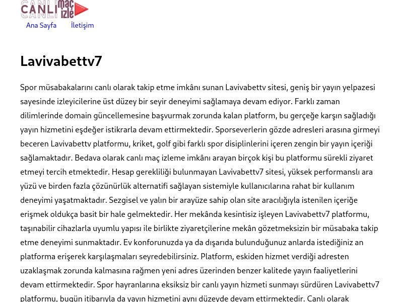 Lavivabettv7 - Ekran Görüntüsü