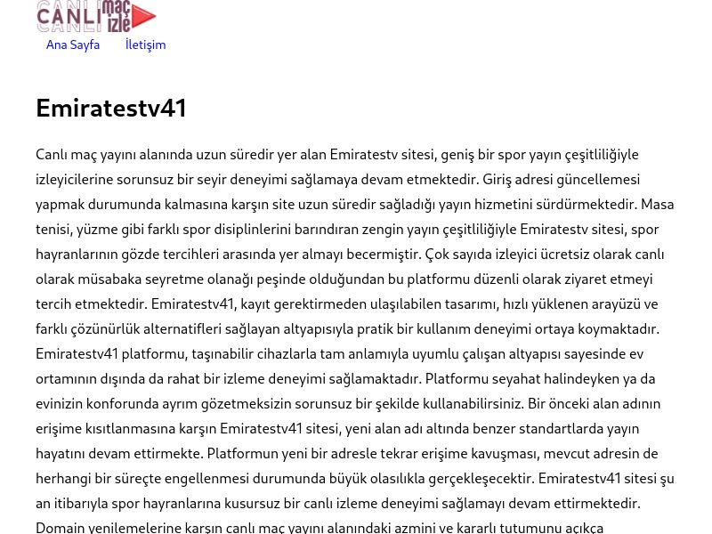 Emiratestv41 Giriş - Ekran Görüntüsü