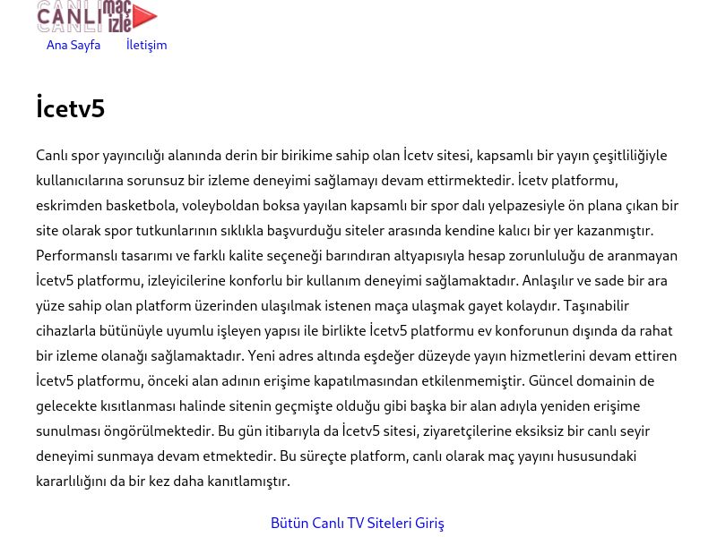 İcetv5 - Ekran Görüntüsü