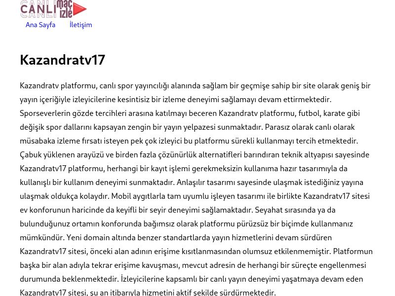 Kazandratv17 - Ekran Görüntüsü