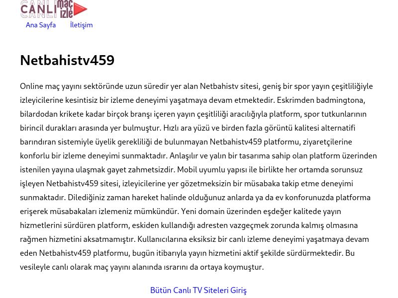 Netbahistv459 - Ekran Görüntüsü