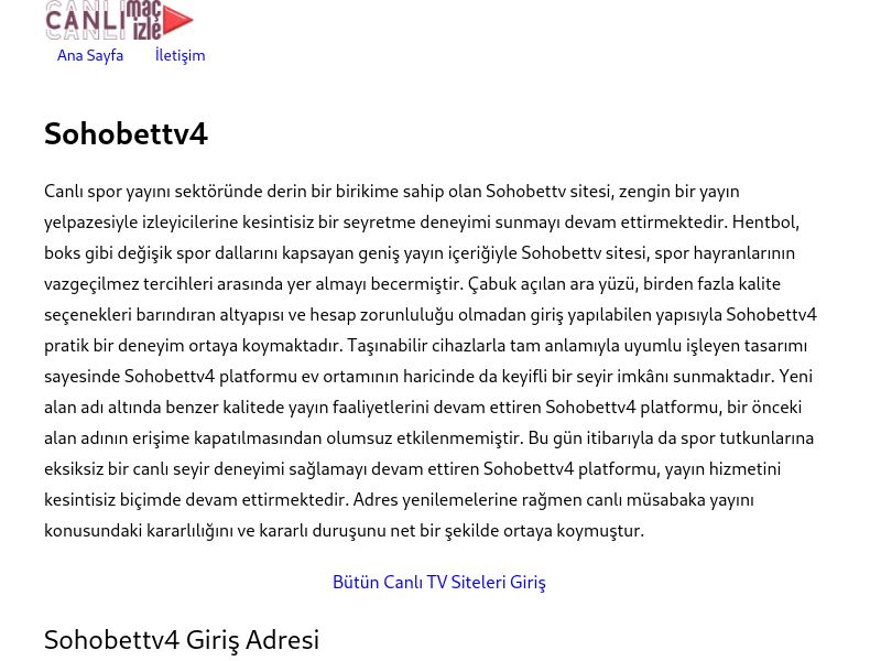 Sohobettv4 - Ekran Görüntüsü